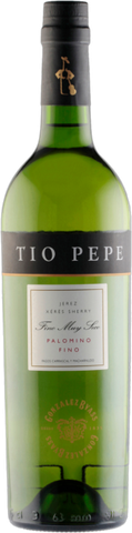 Gonzalez Byass, Tio Pepe Jerez Fino Muy Seco, Palomino, (5 Yrs Ageing)   15% Alc, Jerez DO
