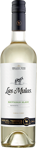 Miguel Torres, Las Mulas Sauvignon blanc, Central Valley Organic