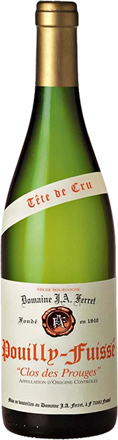 Domaine J.A. Ferret, Le Clos des Prouges, Pouilly Fuisse Tete de Cru