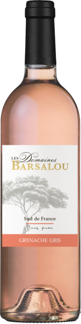 Les Domaines Barsalou Rose, Grenache Gris, IGP de l'Aude