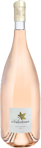 Chateau les Valentines, Rose, Cotes de Provence, Double Magnum 3L