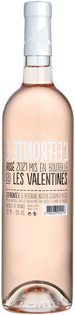 Chateau Les Valentines, L'Effronte.e Rose, IGP Mediterranee