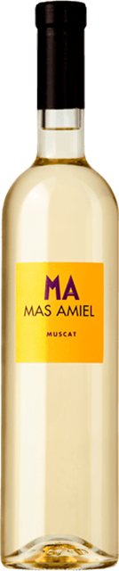 Mas Amiel, Muscat, Muscat de Rivesaltes (Muscat Petit Grain 80%, Muscat d'Alexandrie 20%) (sweet white)