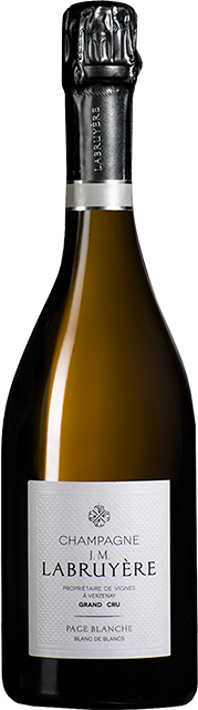 Champagne J.M. Labruyere, Page Blanche Blanc de Blancs, Grand Cru
