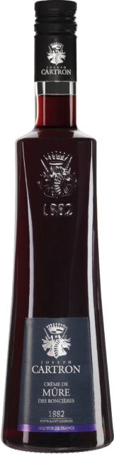 Joseph Cartron, Creme de Mures des Roncieres, 70cl (Wild blackberry)