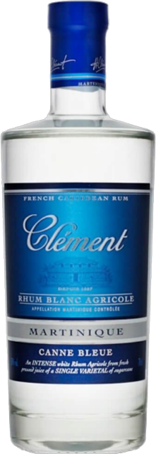 Clement, Canne Bleue, Rhum Blanc Agricole, Martinique