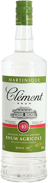 Clement, Rhum Blanc Agricole, Martinique