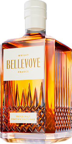 Bellevoye White, Blended Malt Whisky de France, Finition Sauternes, 70cl (les Bienheureux Jean Moueix)