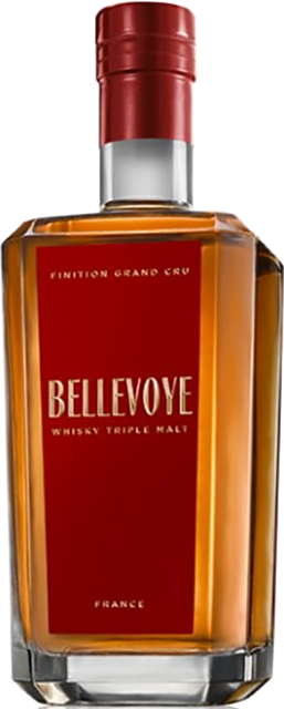 Bellevoye Red, Blended Malt Whisky de France, Finition Grand Cru, 70cl