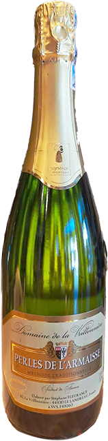 Domaine de La Vrillonniere, Perles de l'Armaisse, IGP Val de Loire NV