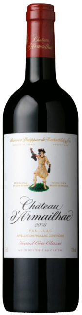 Chateau d'Armailhac, Pauillac 5eme Grand Cru Classe 2008