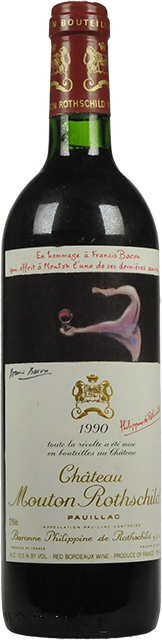 Chateau Mouton Rothschild, Pauillac 1er Grand Cru Classe 1990
