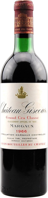 Chateau Giscours, Margaux 3rd Grand Cru Classe 1966