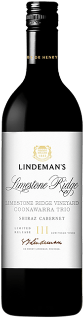 Lindeman's Trio Limestone Ridge, Cabernet Shiraz, Coonawarra