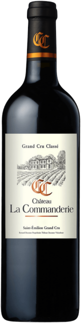 Chateau La Commanderie, Saint Emilion Grand Cru 2015