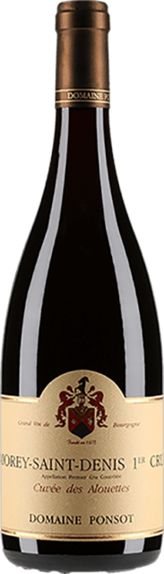 Domaine Ponsot, Cuvee des Alouettes, Morey Saint Denis 1st Cru 2020