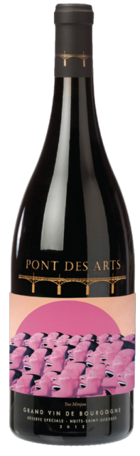 Pont des Arts, Reserve Speciale, Yue Minjun Label, Nuits Saint Georges