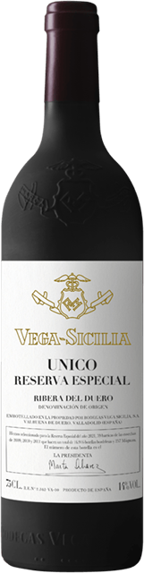 Vega Sicilia, Unico, Reserva Especial (Venta 2021) (2009/10/11), Ribera del Duero DOC
