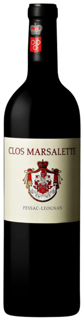 Clos Marsalette (Vignobles Von Neipperg), Pessac Leognan 2015