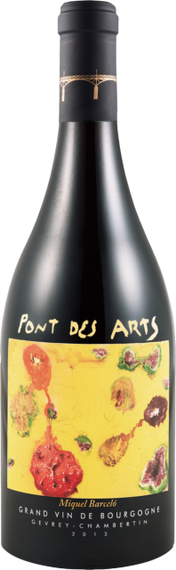 Pont des Arts, Miquel Barcelo Label, Gevrey Chambertin
