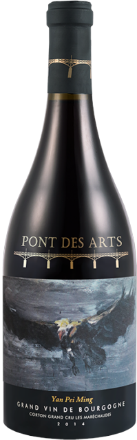 Pont des Arts, Les Marechaudes, Yan Pei Ming Label, Corton Marechaudes Grand Cru