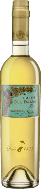 Gonzalez Byass, Fino, Dos Palmas, 8 Years (100% Palomino) 50cl