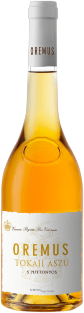 Oremus, Tokaj Aszu 5 Puttonyos (By Vega Sicilia), 50Cl 2008