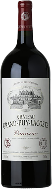 Chateau Grand Puy Lacoste, Pauillac 5th Grand Cru Classe, Magnum 1.5L 1986