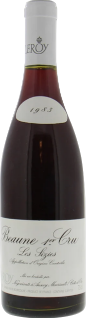 Maison Leroy, Les Sizies, Beaune 1st Cru