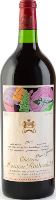 Chateau Mouton Rothschild, Pauillac 1erru Classe 1.5L 1975