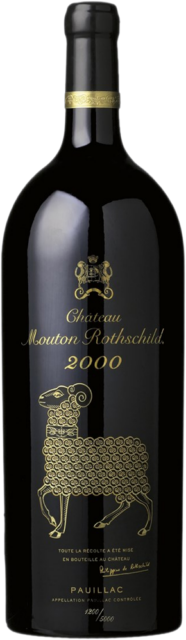 Chateau Mouton Rothschild, Pauillac 1st Grand Cru Classe, Magnum 1.5L 2000