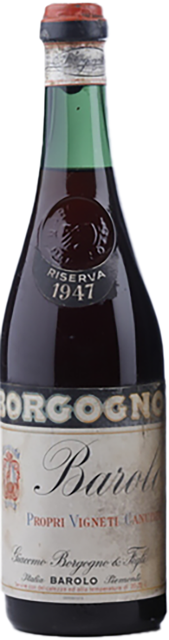 Giacomo Borgogno & Figli, Propri Vigneti Canubbi, Barolo Riserva DOCG 1947