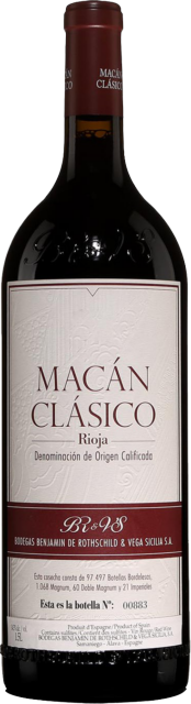 Bodegas Benjamin de Rothschild & Vega Sicilia, Macan Clasico 2017