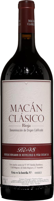 Bodegas Benjamin de Rothschild & Vega Sicilia, Macan Clasico 2019