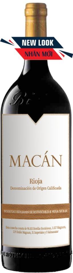 Bodegas Benjamin de Rothschild & Vega Sicilia, Macan,Magnum 1.5L 2020