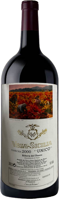 Vega Sicilia, Unico, Ribera del Duero DOC, Double Magnum 3L 2000
