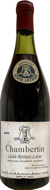 Domaine Louis Latour, Cuvee Heritiers Latour, Chambertin Grand Cru