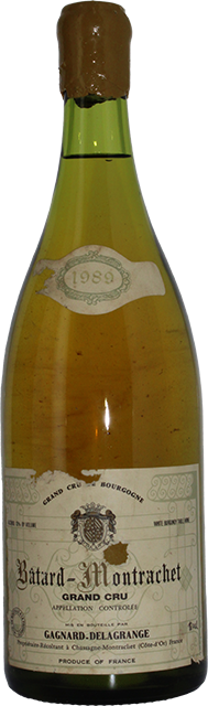 Domaine Gagnard-Delagrange, Batard Montrachetru 1.5L 1989