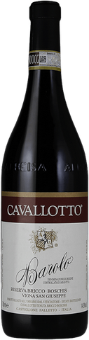 Cavallotto, Bricco Boschis Vigna San Giuseppe, Barolo Riserva DOCG