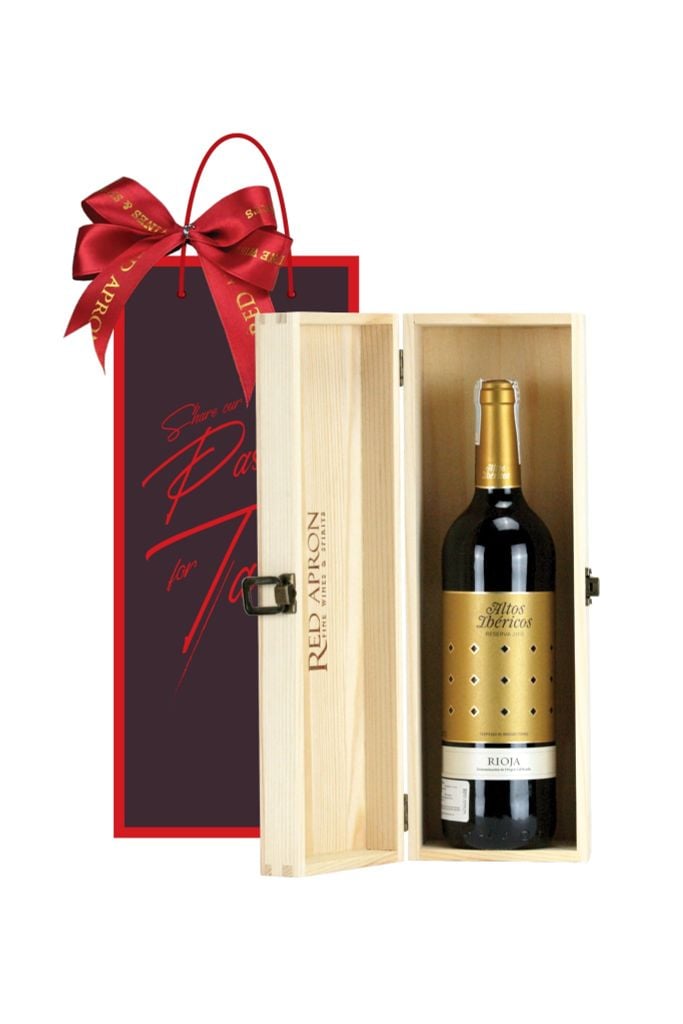 Flip top Wooden Box 1btl