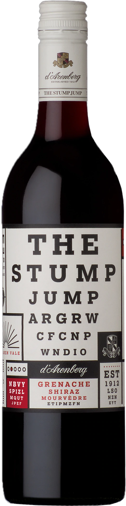D'Arenberg, The Stump Jump, Grenache Shiraz Mourvedre, McLaren Vale
