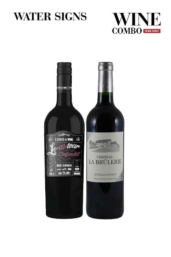 Combo rượu vang - Water Signs (Chỉ áp dụng trên Website)