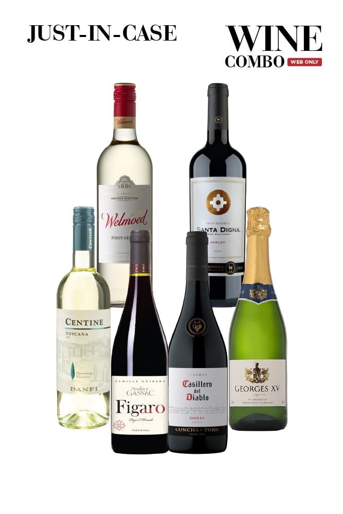 Combo rượu vang - Just In Case (Chỉ áp dụng trên Website)