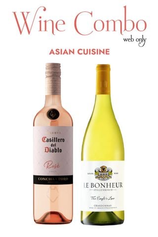 Combo rượu vang - Asian Cuisine (Chỉ áp dụng trên Website)