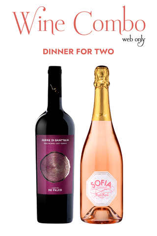 Combo rượu vang - Dinner For Two (Chỉ áp dụng trên Website)