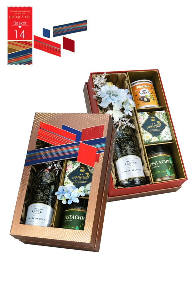 Giỏ quà Tết 2026 - Gift Hamper Basket 14
