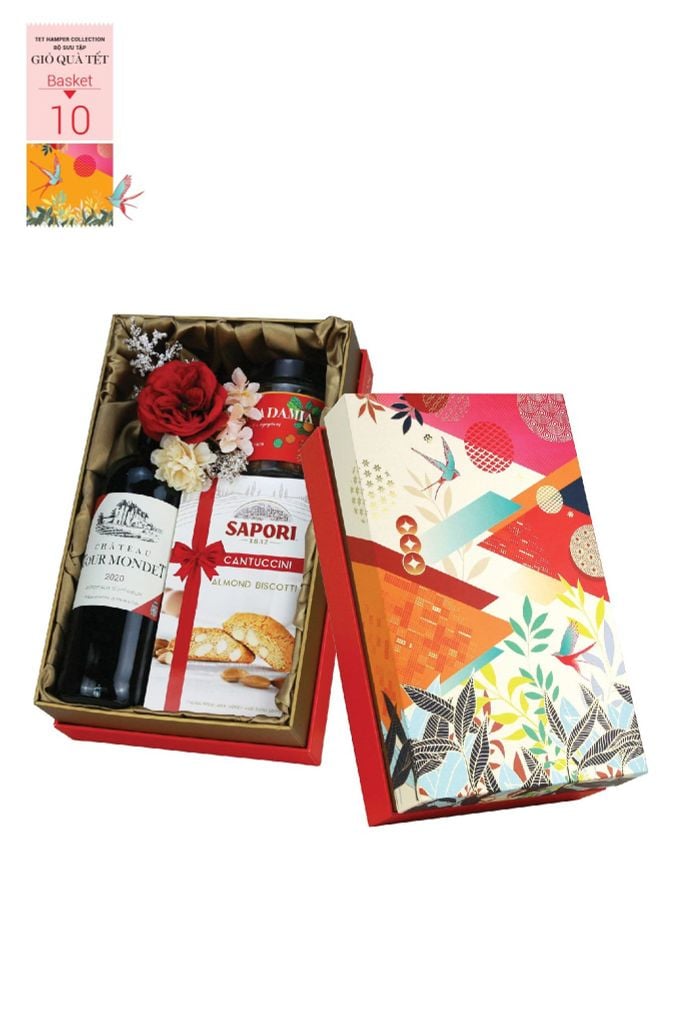 Giỏ quà Tết 2026 - Gift Hamper Basket 10