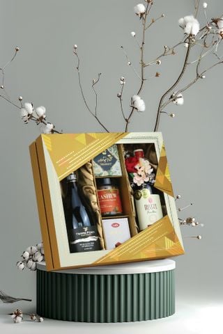 Giỏ quà Tết 2026 - Gift Hamper Basket 12