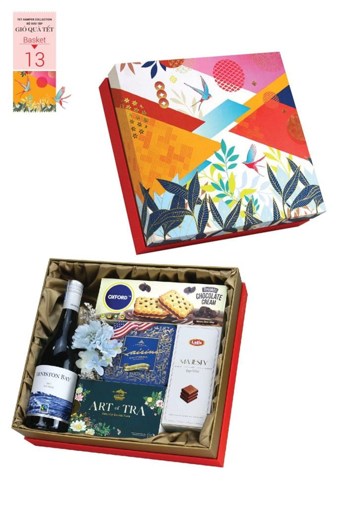 Giỏ quà Tết 2026 - Gift Hamper Basket 13
