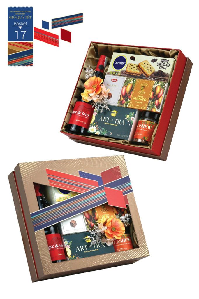 Giỏ quà Tết 2026 - Gift Hamper Basket 17